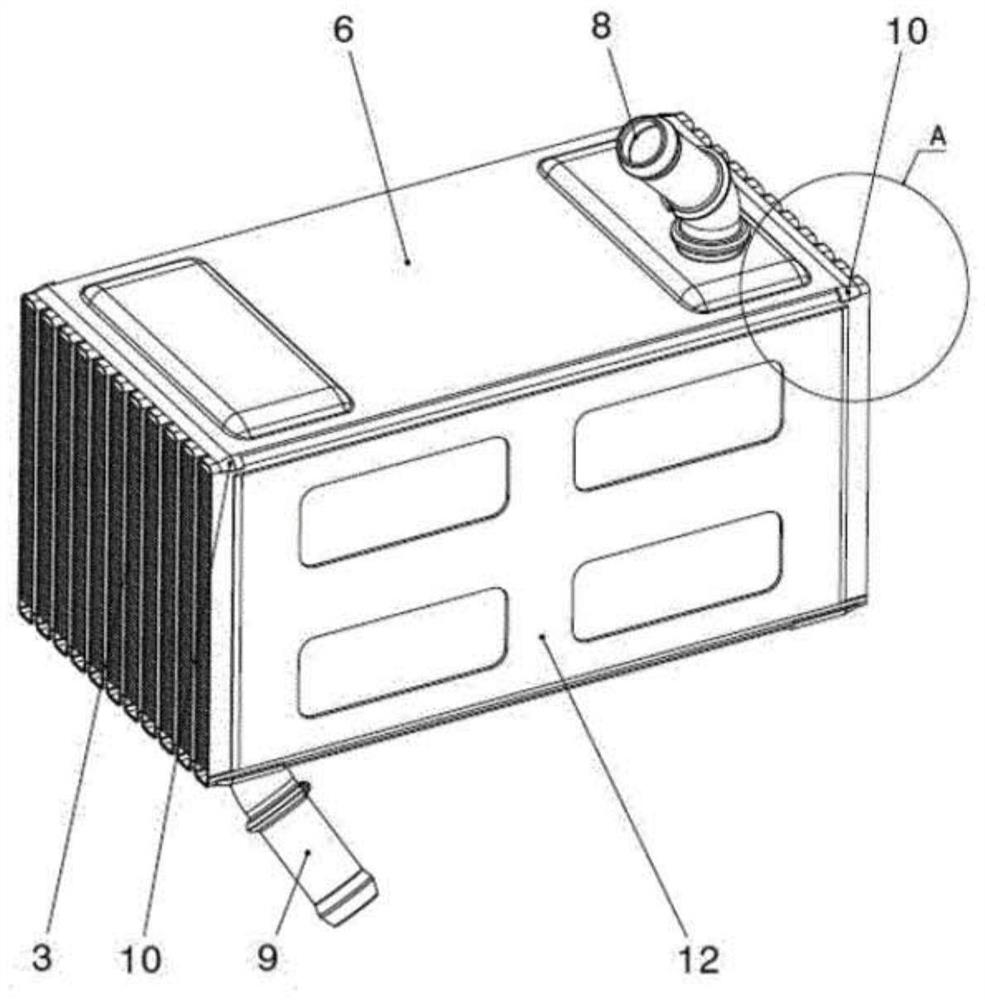 Heat exchangers for motor vehicles