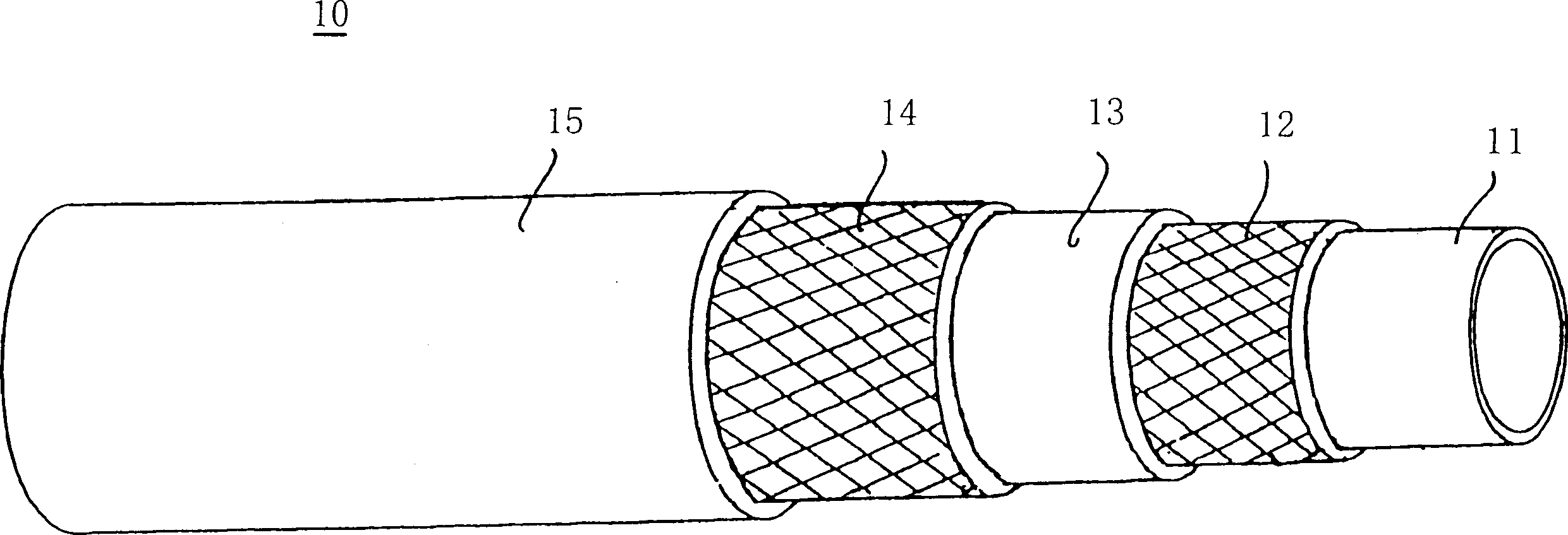 Corrosion-and fire-resistant pipe system