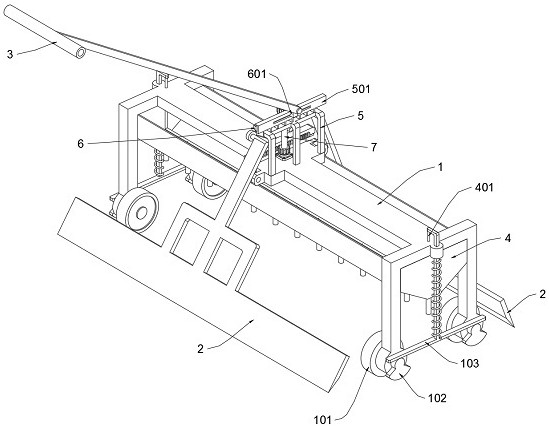 A rock material processing device based on civil engineering