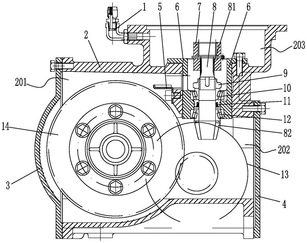 Electric vehicle, gearbox and its lubricating structure