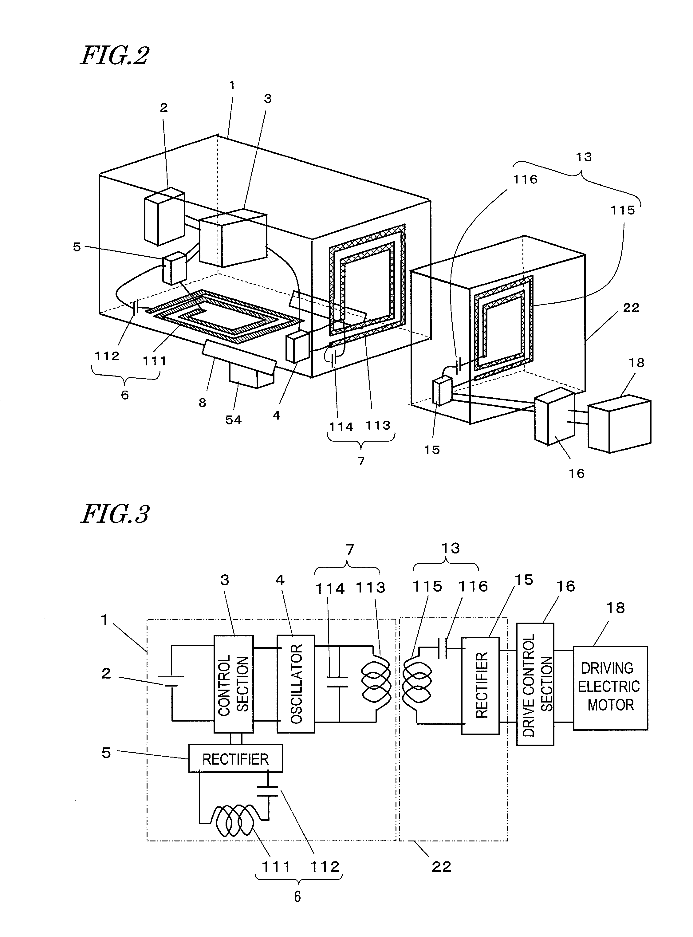 Electric machine and power supply system having battery pack