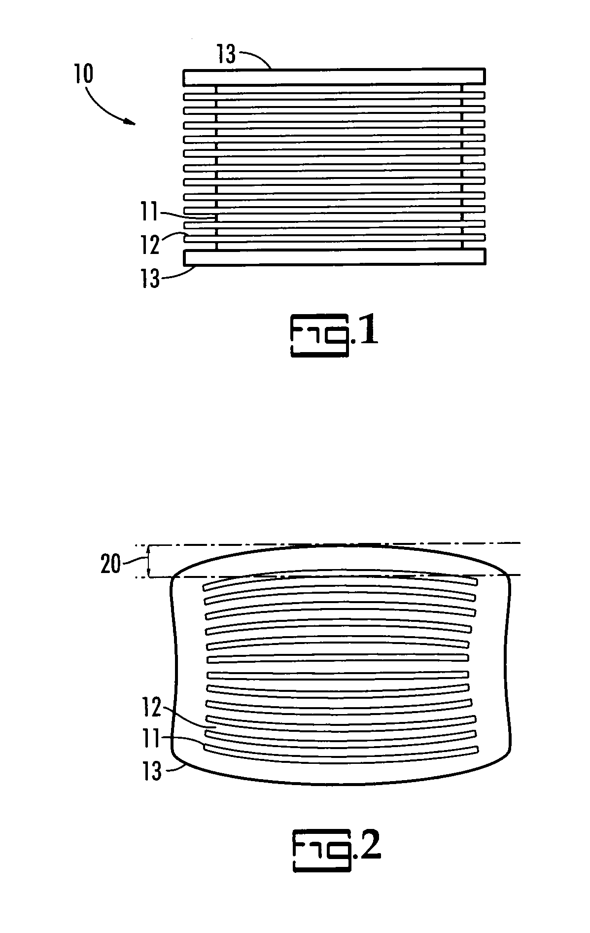 Method of attaching an electronic device to an mlcc having a curved surface