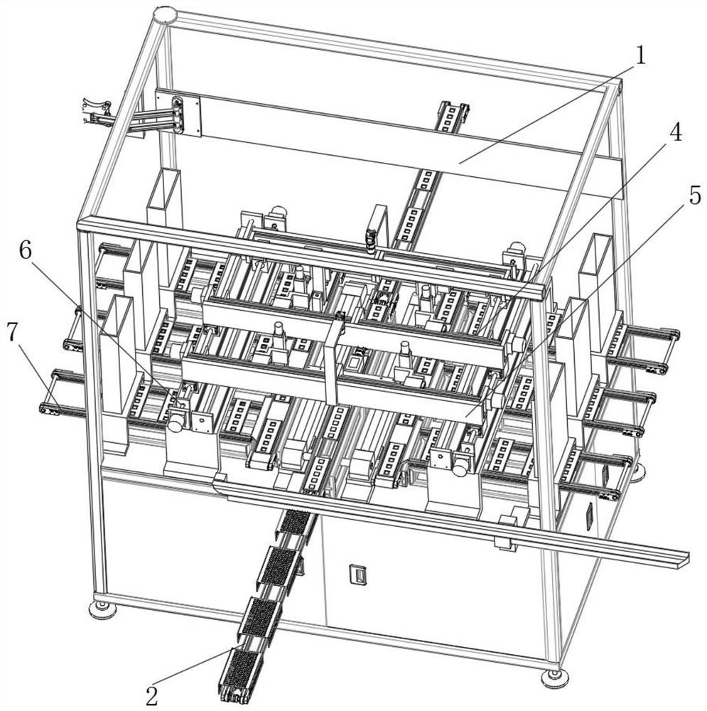 A side groove gluing device for processing photovoltaic solar panels and its working method