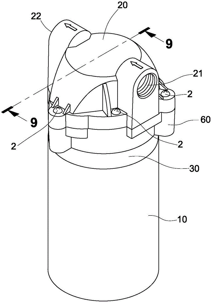 Shock absorption structure of diaphragm booster pump
