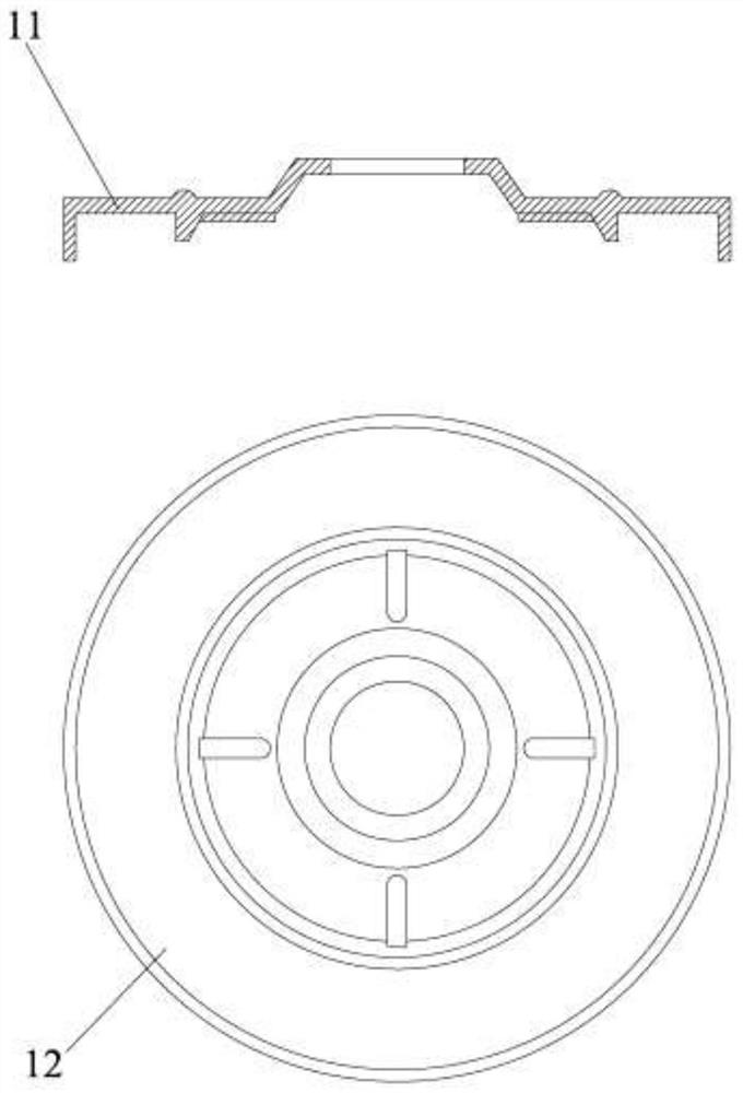 Diesel oil filtering device