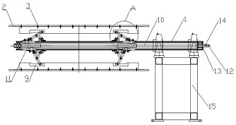 A kind of carcass drum flexible sleeve opening method