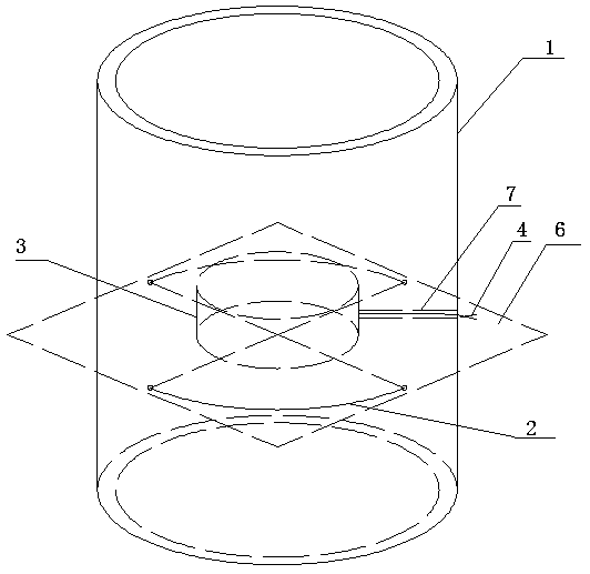 Manufacturing method of rock-soil pressure sensor inclusion