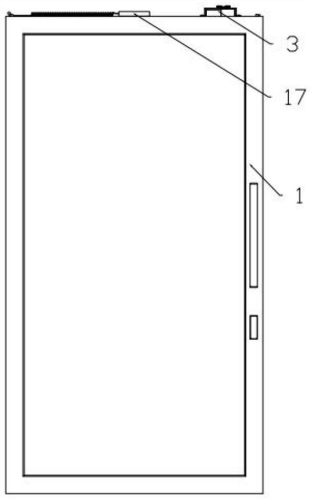 Control system of voice control automatic door and door provided with control system