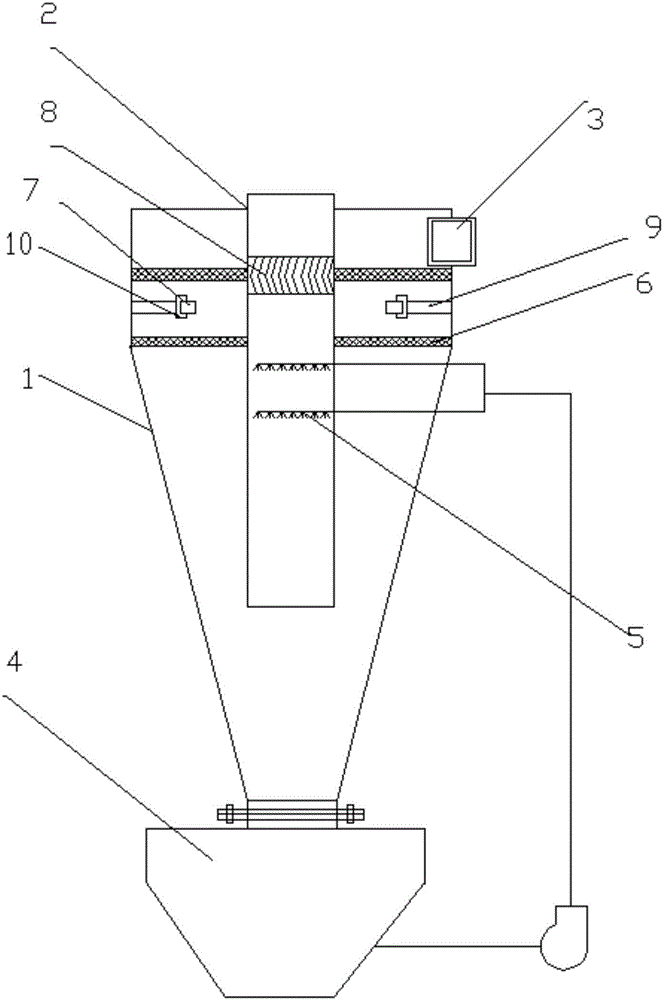 Exhaust gas processor in coating production process