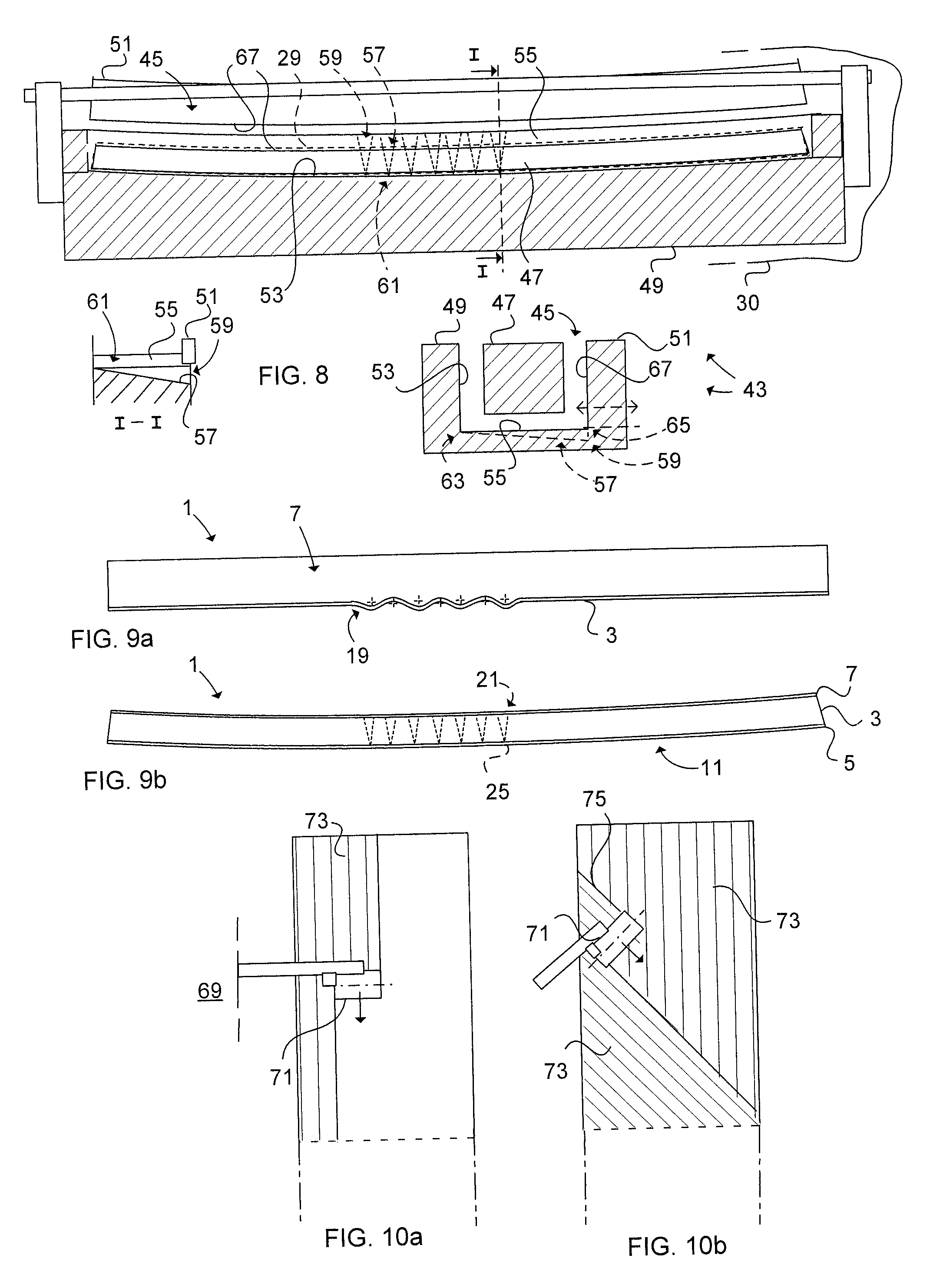 Stiffening element and a method for manufacturing of a stiffening element