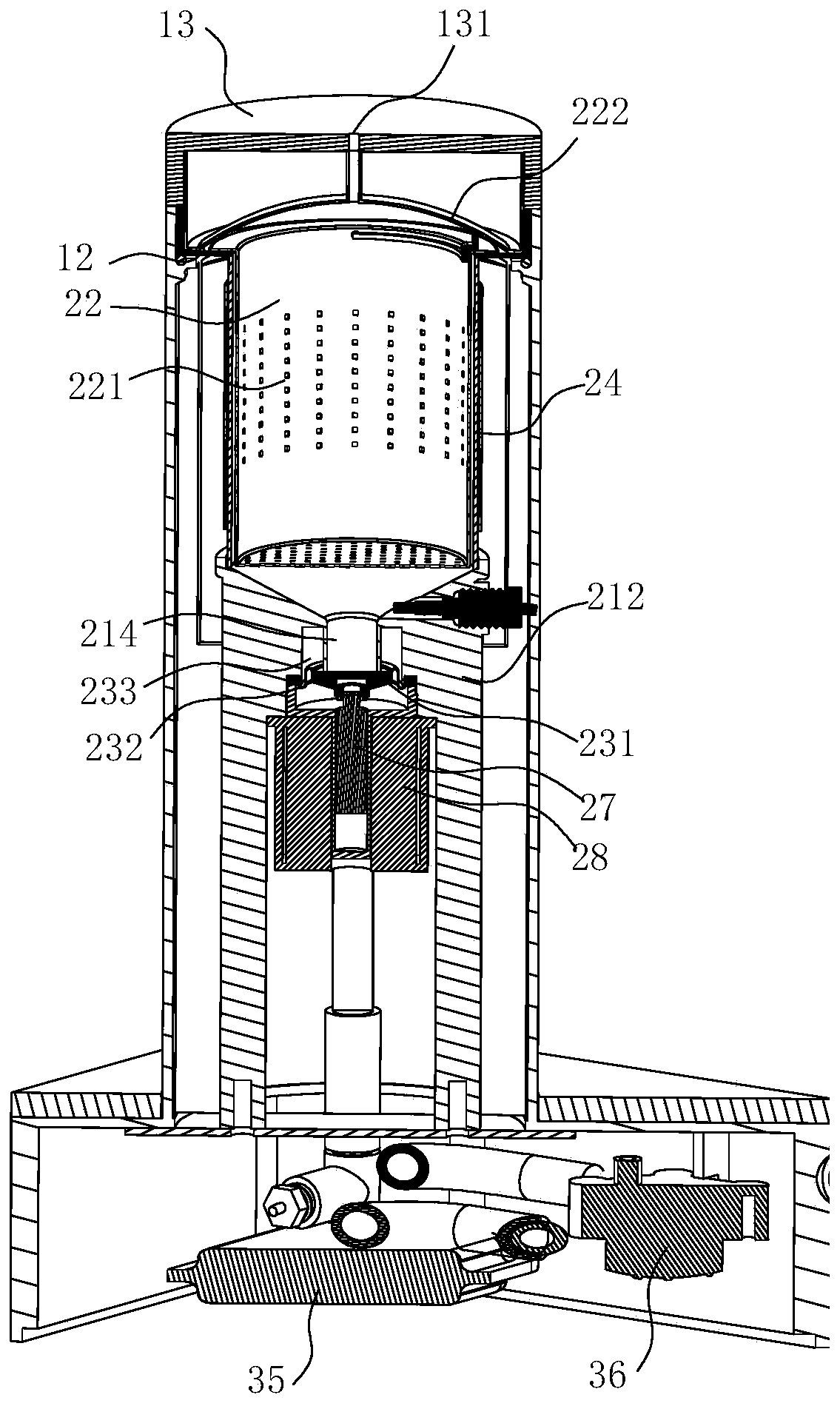 Automatic tea making method