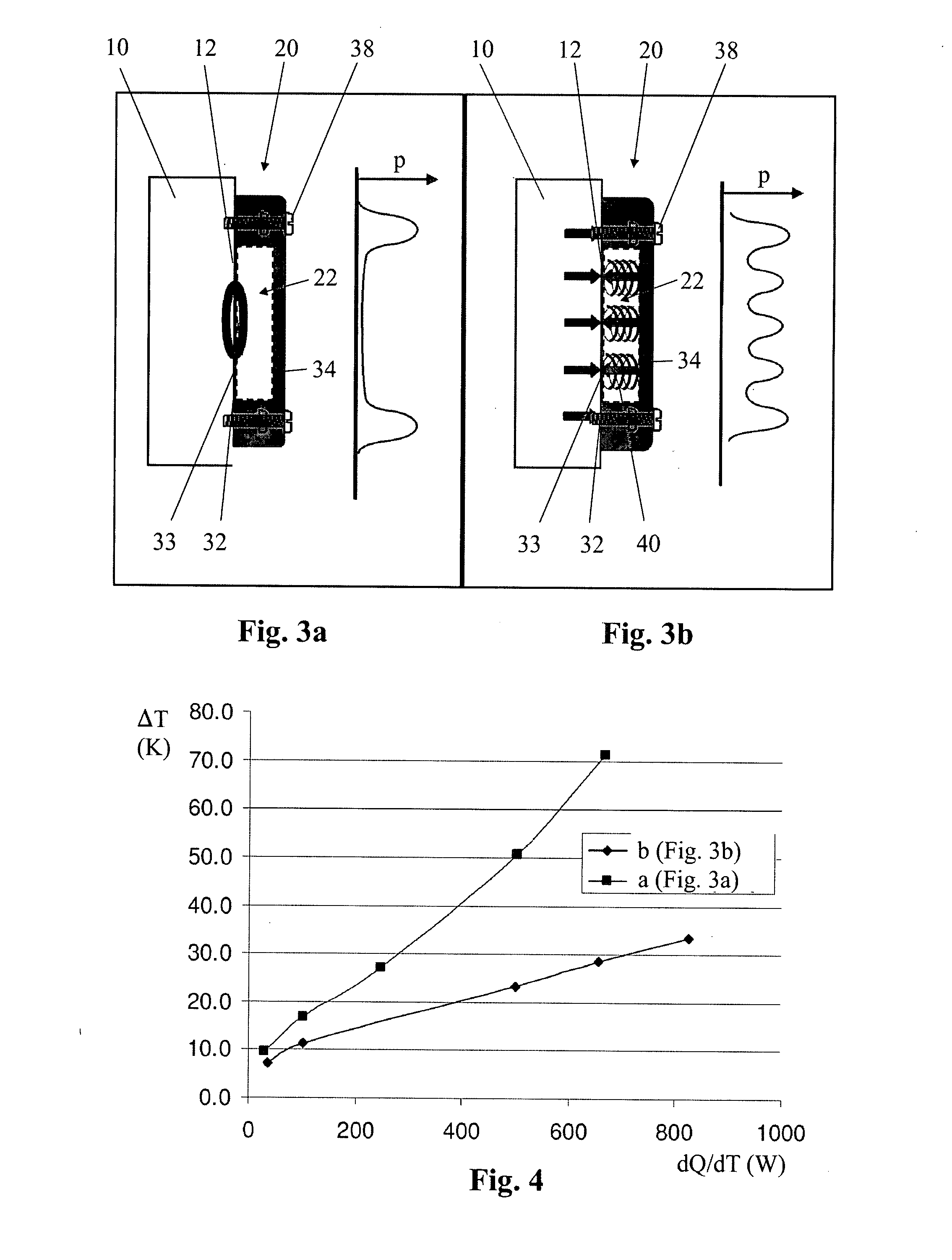 Cooling device for an electrical operating means
