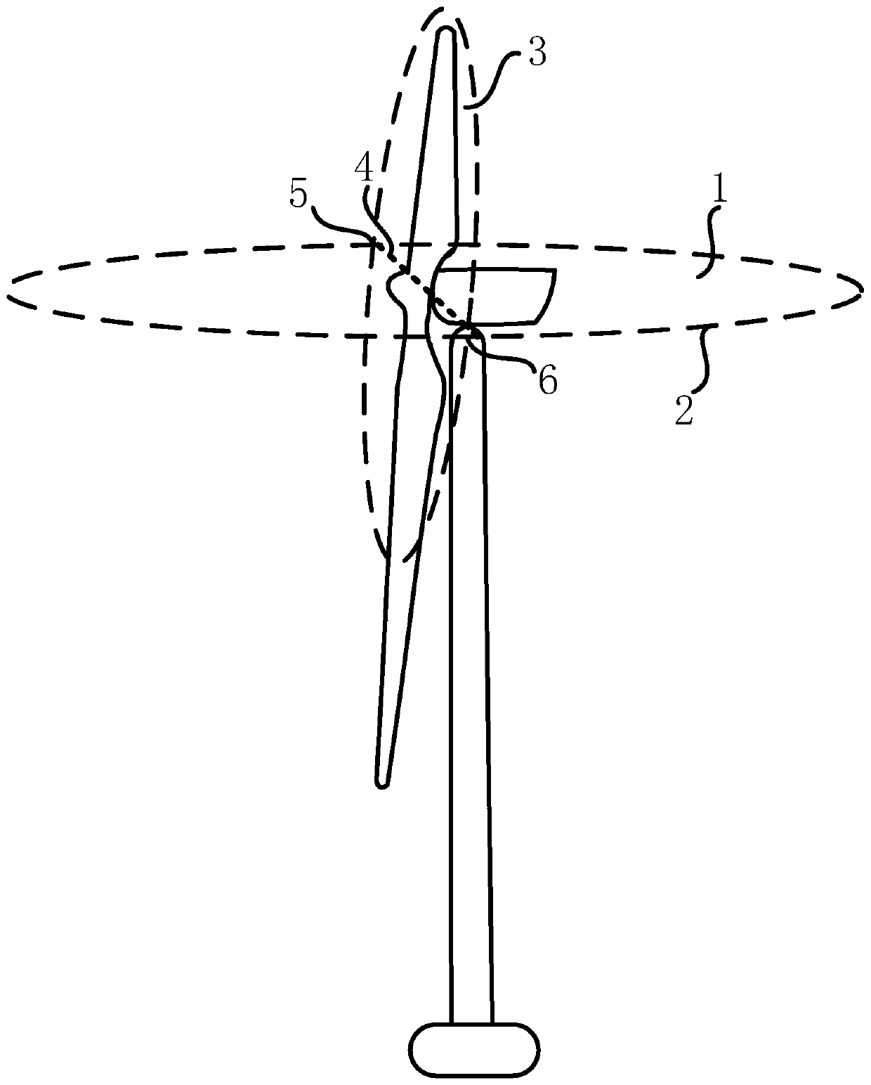 Method and system for wind turbine yaw angle measurement and calculation by UAV