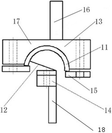 Curve peeling fixture and braided bearing gasket curve bonding quality testing method and system thereof