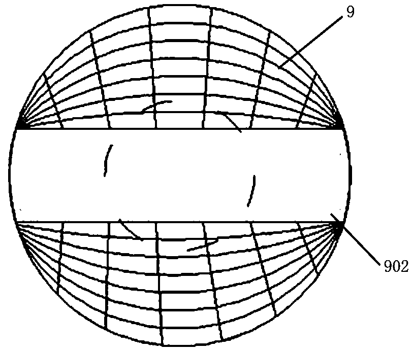 A valve bottom lining fluid spray device