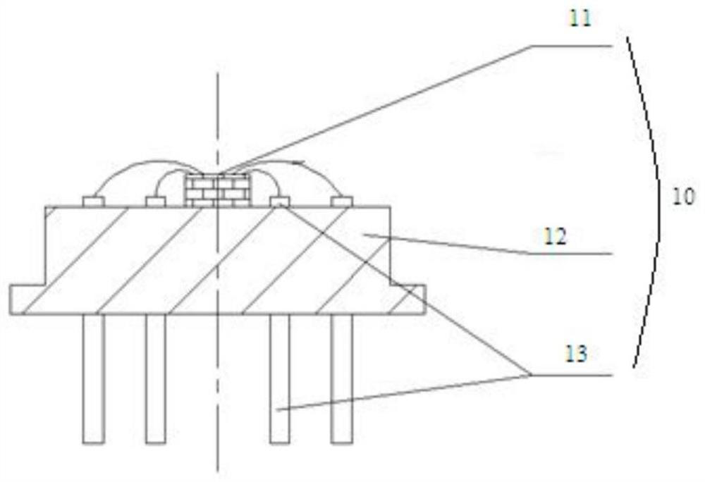 Core composite silicon piezoresistive pressure sensor