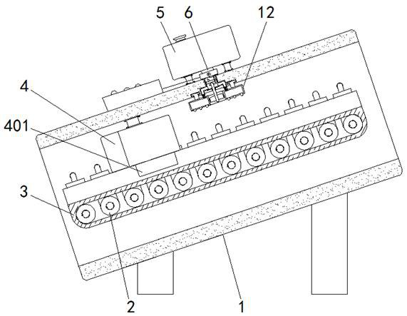 Fuel conveying equipment with temperature measuring function and based on coal-fired power generation technology