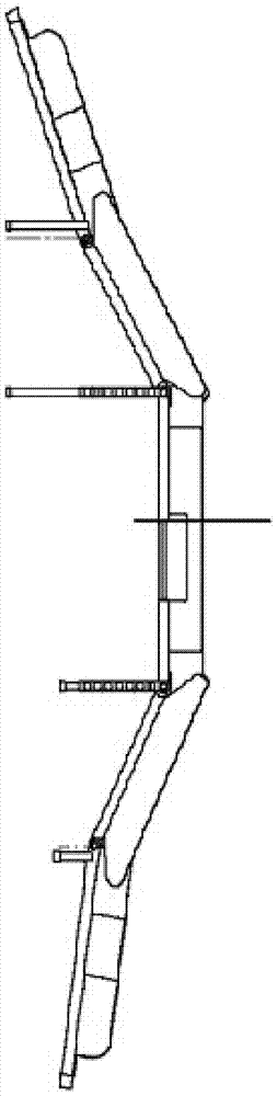 A guiding ladder for an oil storage tank cleaning robot to enter and exit the tank wall manhole