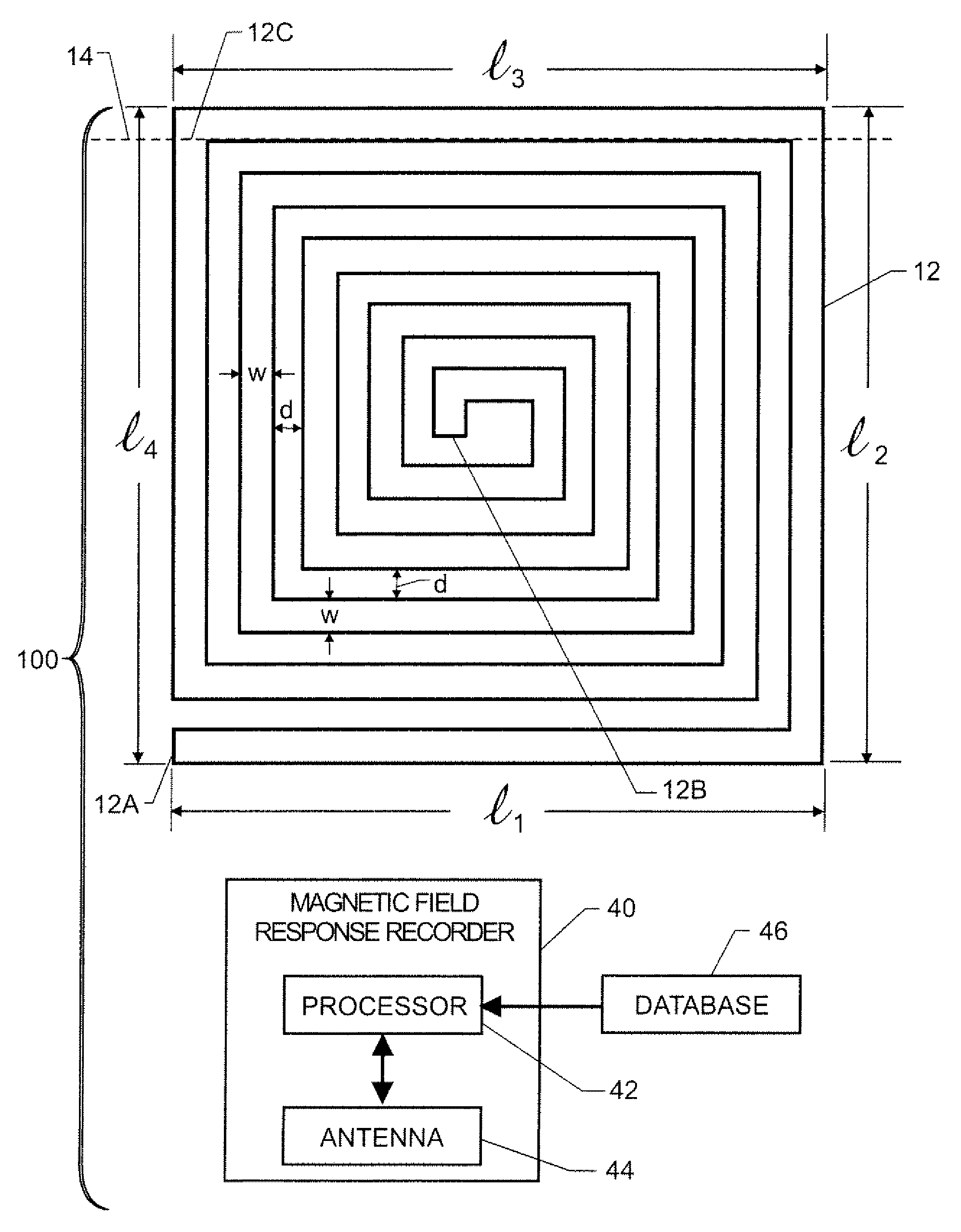 Wireless Damage Location Sensing System