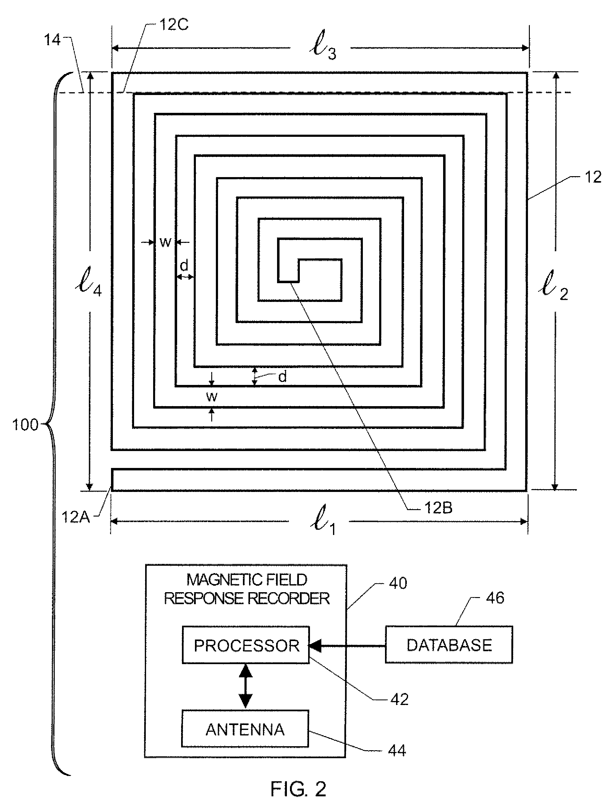 Wireless Damage Location Sensing System