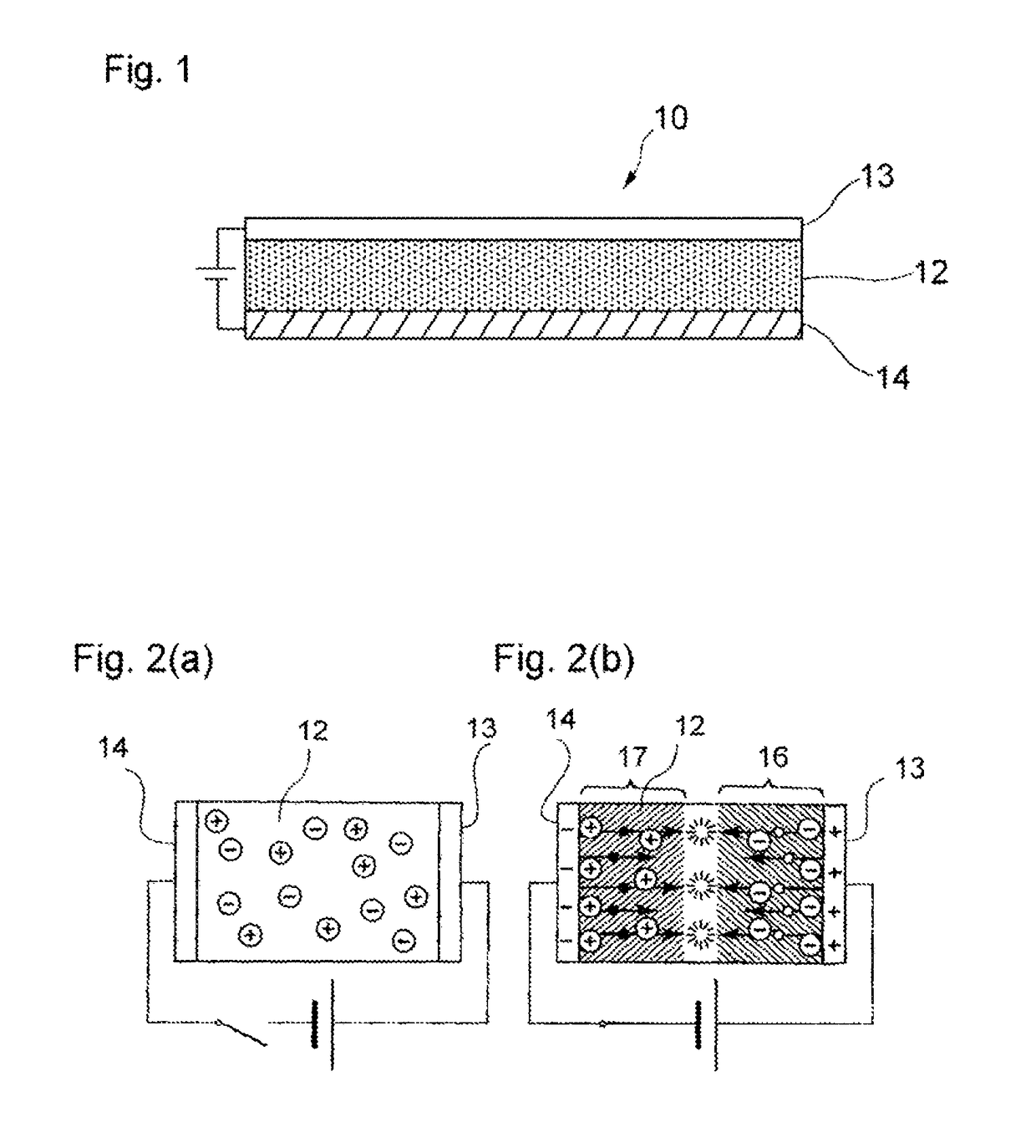 Electrochemical light emitting cell, composition for forming light emitting layer of electrochemical light emitting cell, and ionic compound for light emitting layer of electrochemical light emitting cell