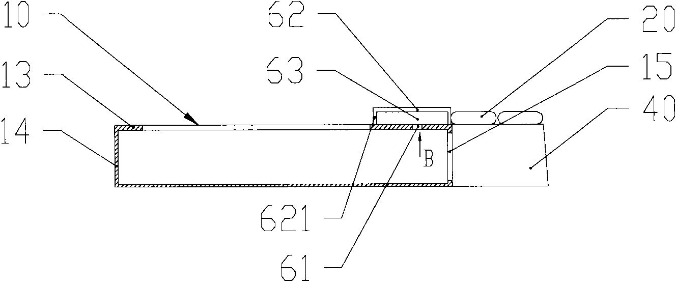 Noise-reducing hardware combination and computer