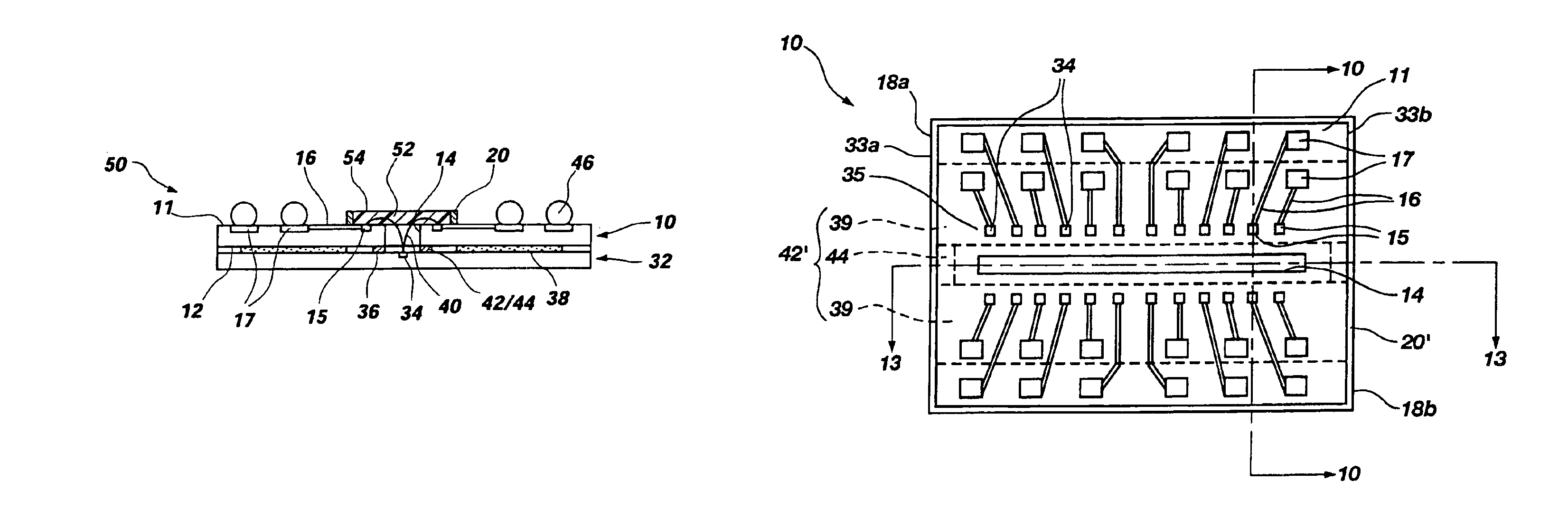 Method for fabricating interposers including upwardly protruding dams, semiconductor device assemblies including the interposers