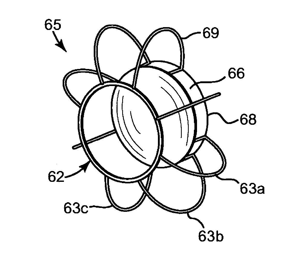 Haptic for accommodating intraocular lens