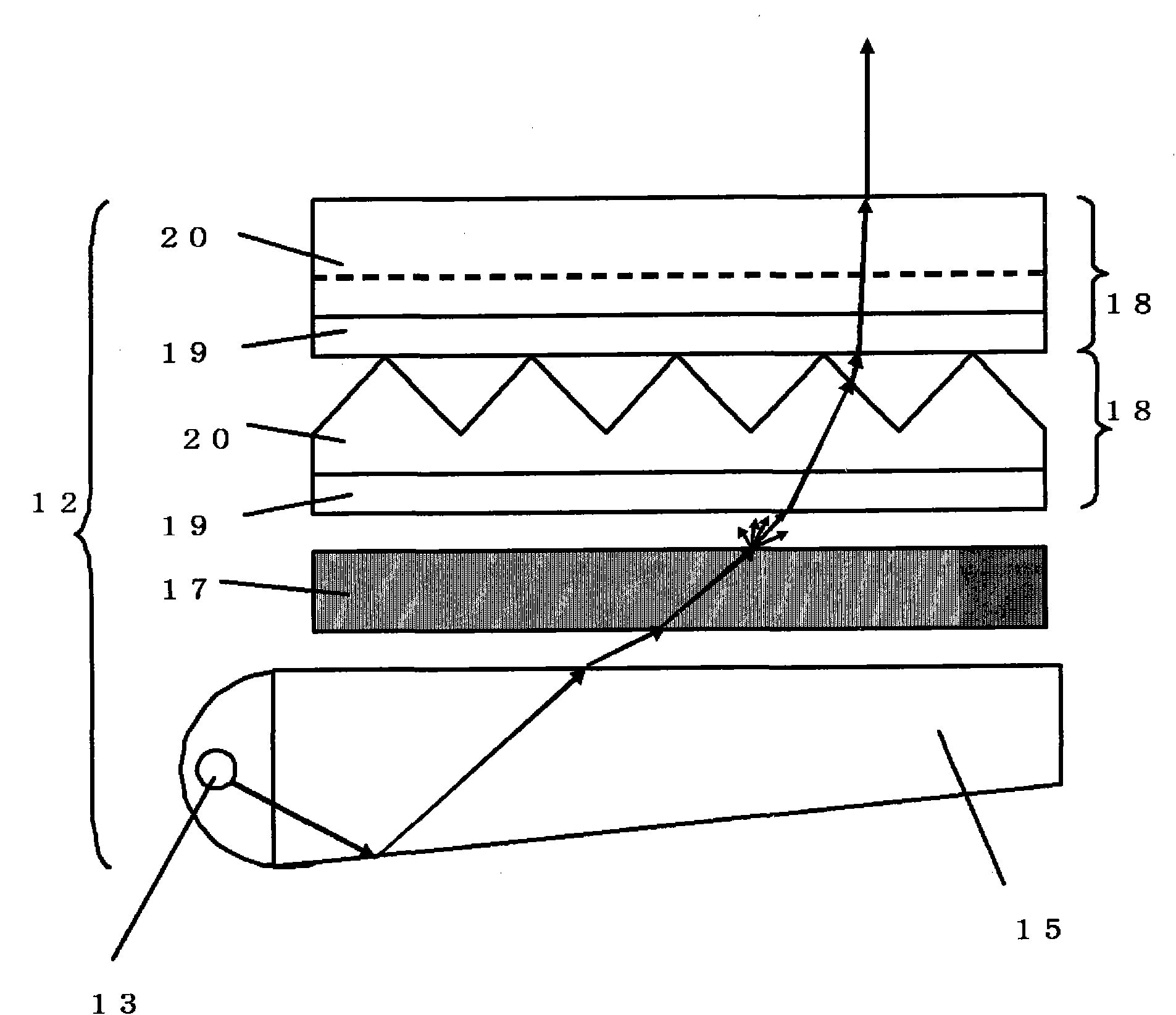 Prism sheet, and backlight unit and liquid crystal display device using prism sheet