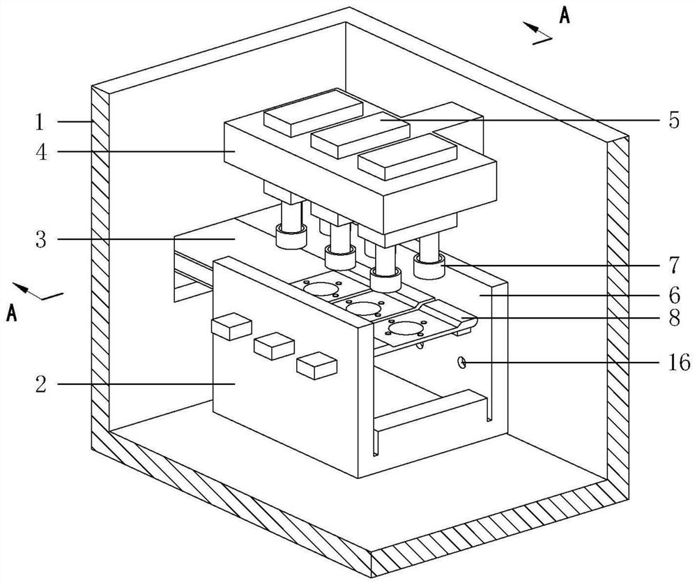 Split type thrust tool