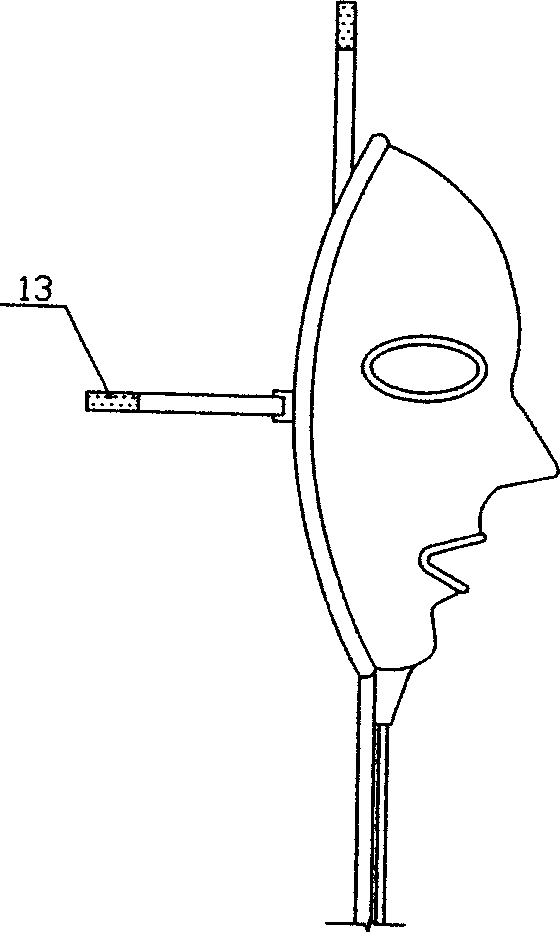 Method for beautifying and sauna bathing facial portion of human body and its equipment