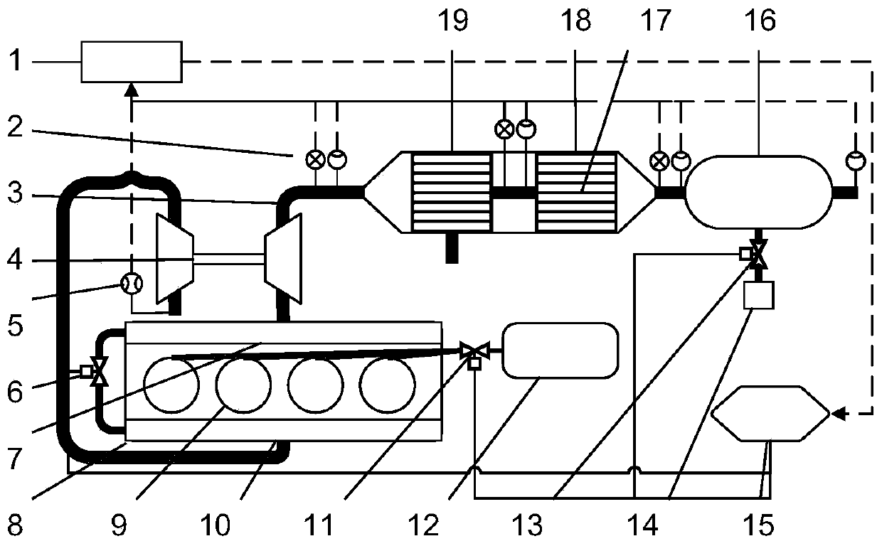 Diesel engine exhaust aftertreatment system based on high-chromium stainless steel and treatment method