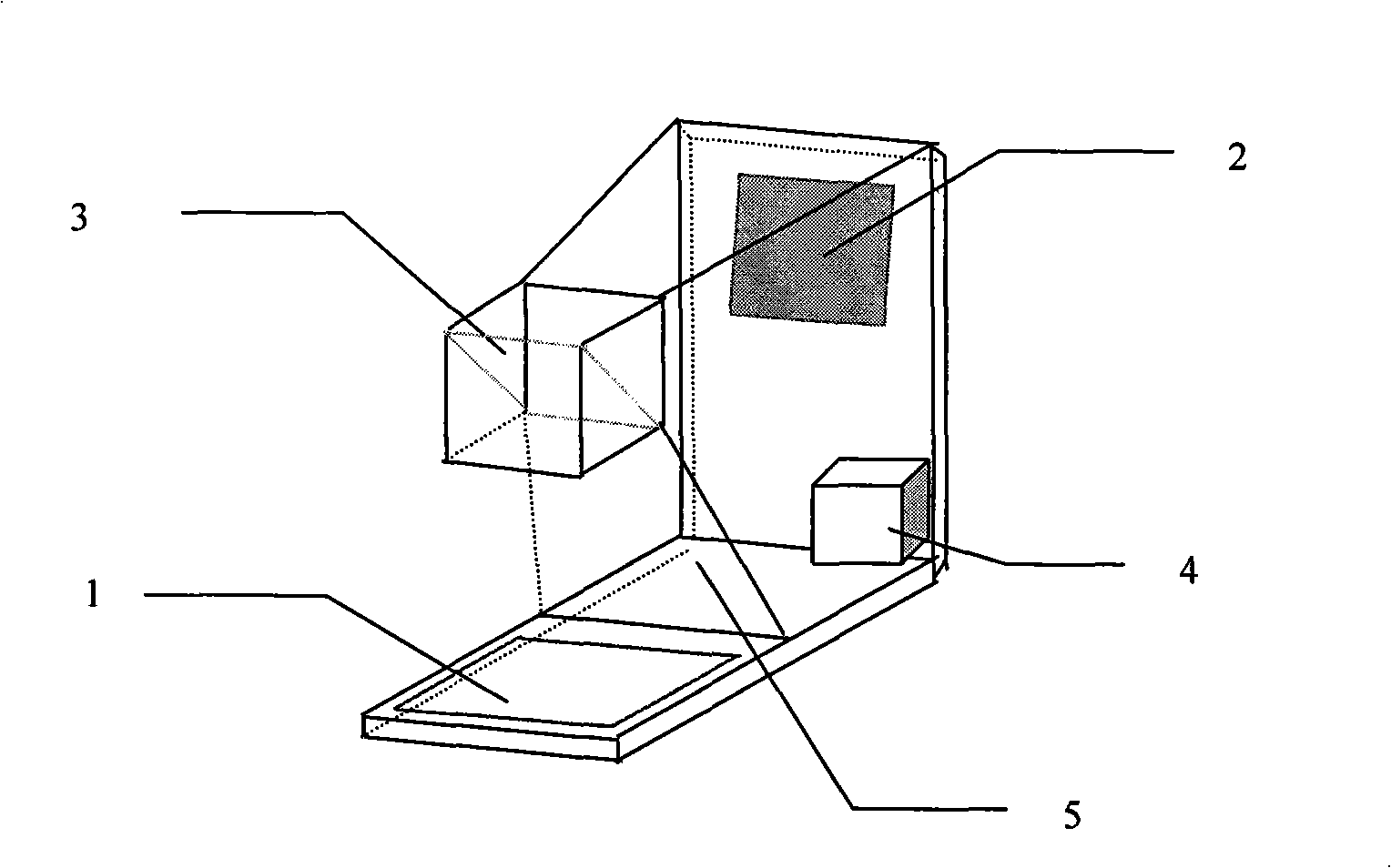 Confidential password input system