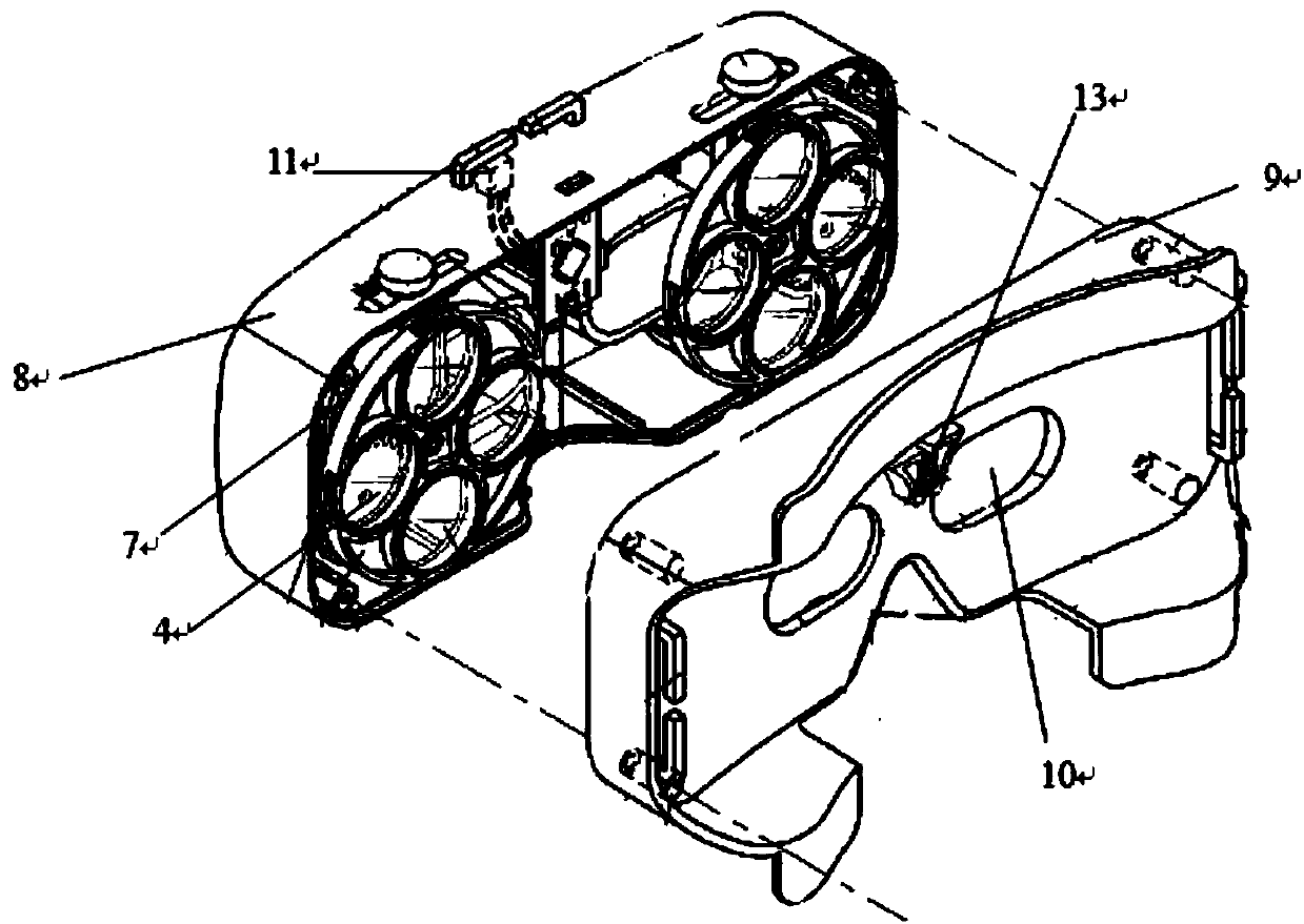 Wearable device for visual assisting