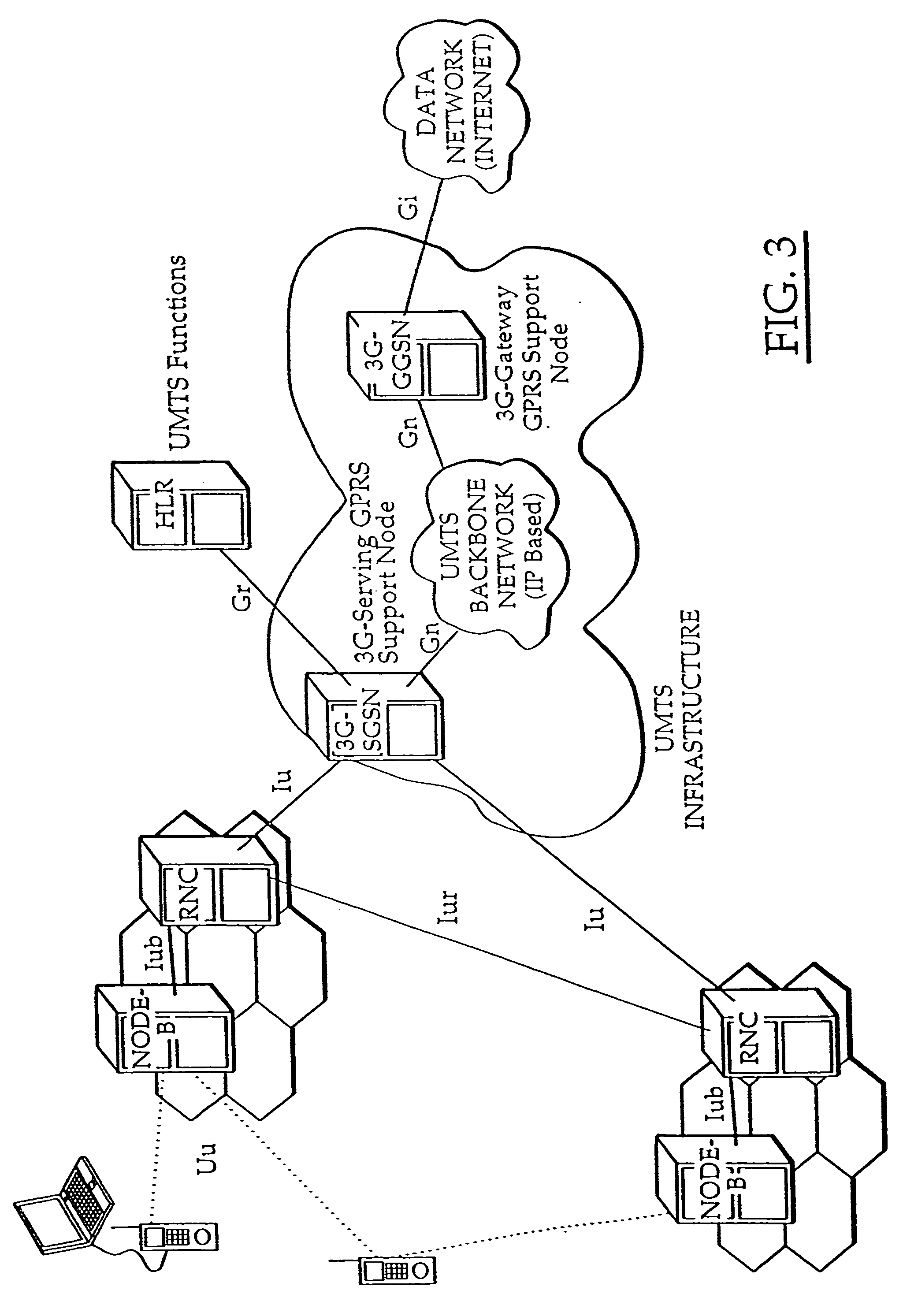 Method, apparatus, data structure, computer program, and system for providing appropriate QoS end-to-end for data crossing network boundaries
