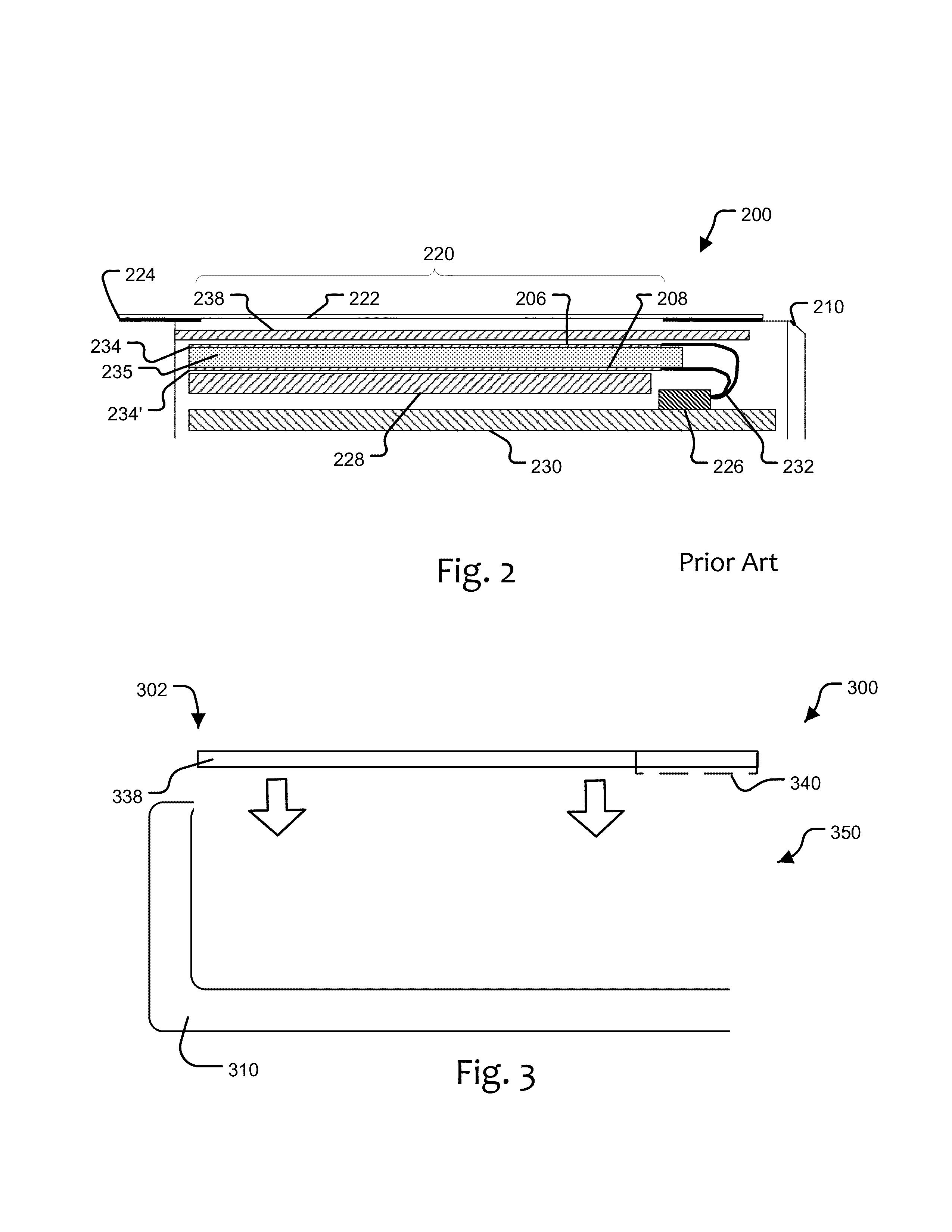 Structures and manufacturing methods for glass covered electronic devices