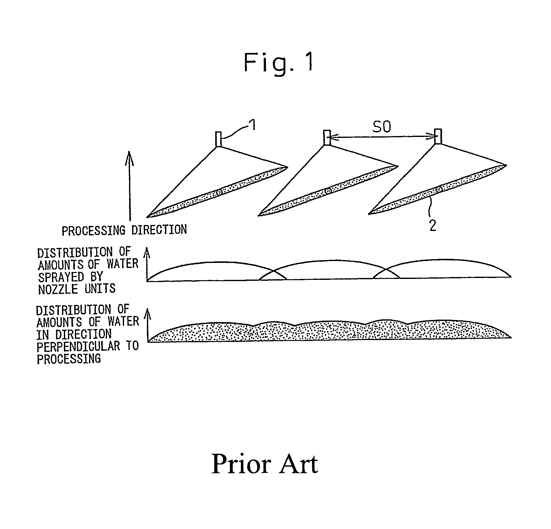 Method of arranging and setting spray cooling nozzles and hot steel plate cooling apparatus