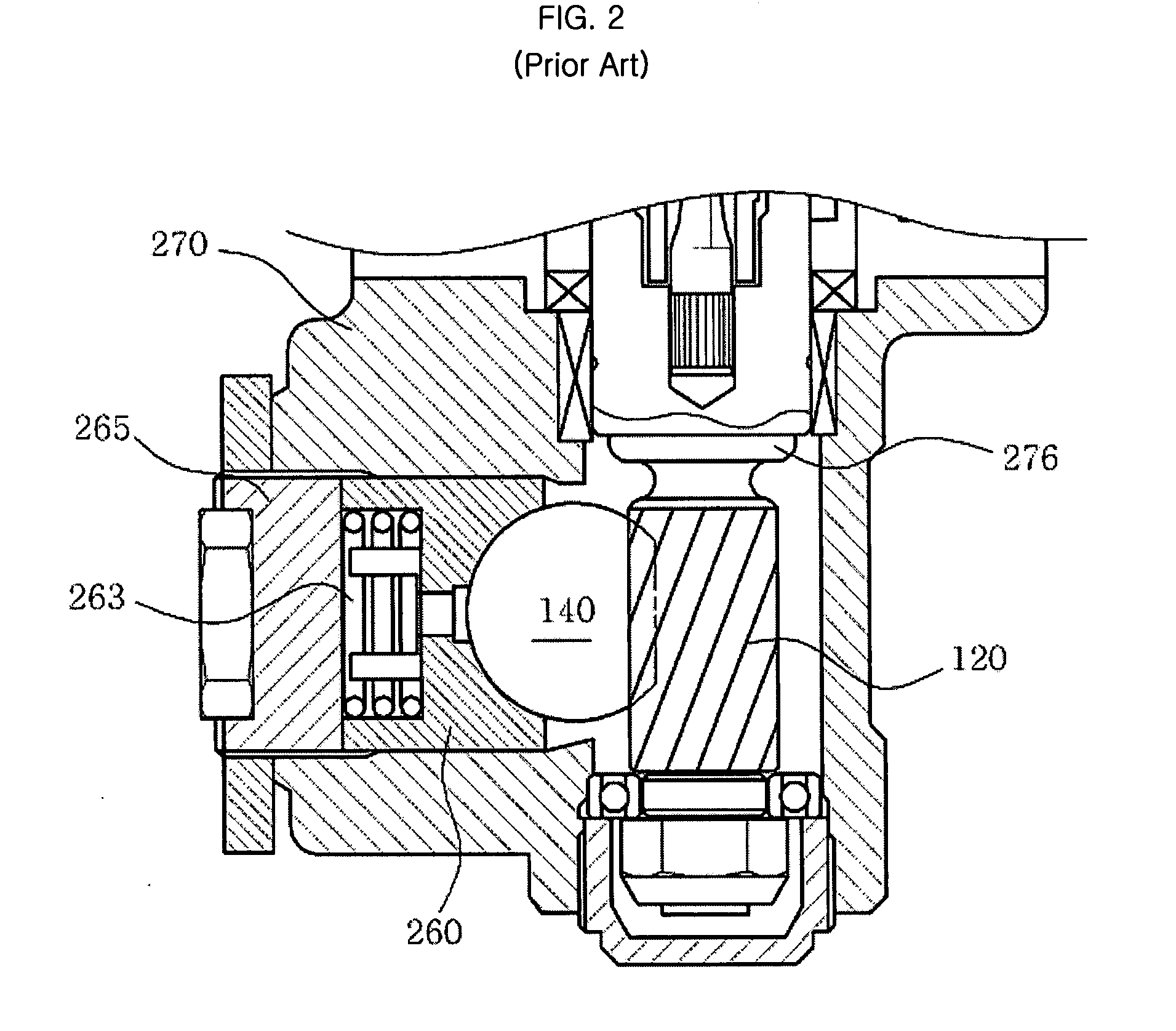 Apparatus for automatically compensating for clearance of support yoke in rack-and-pinion steering system
