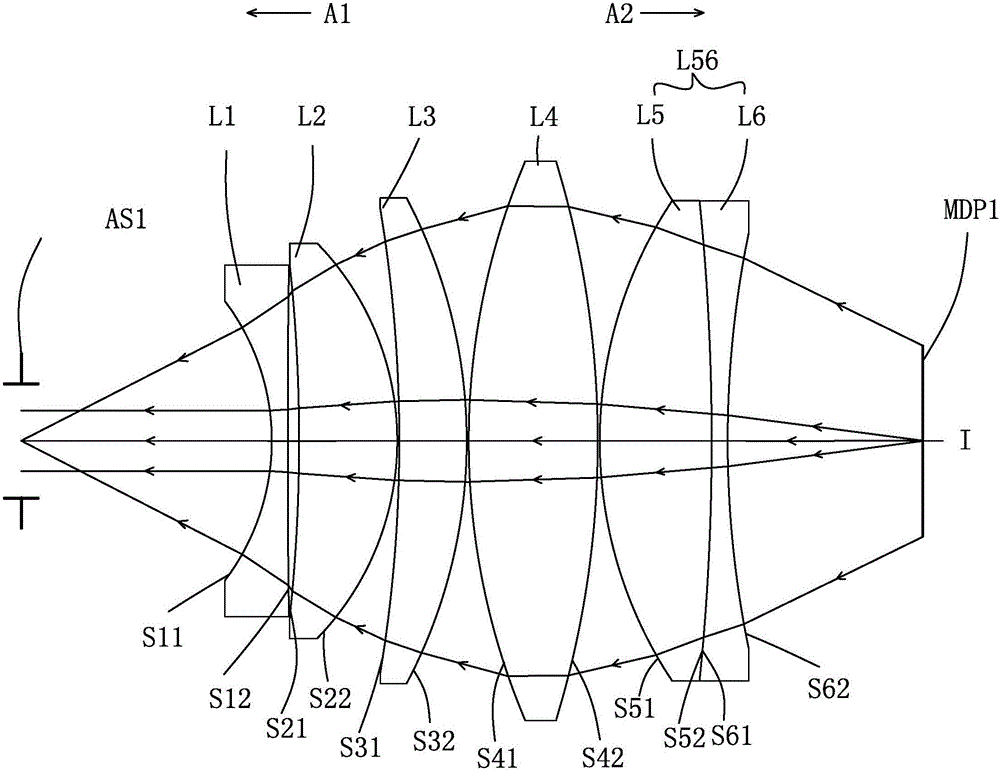 Head-mounted display device and its optical lens system