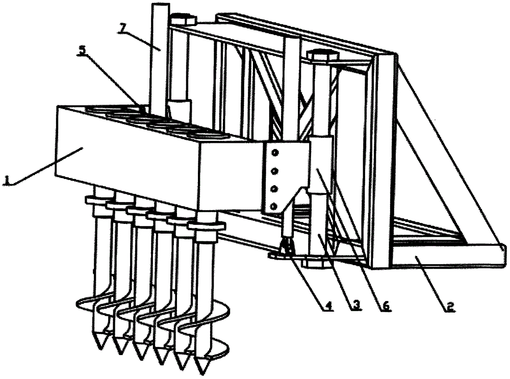 Cantilever vertical lifting system