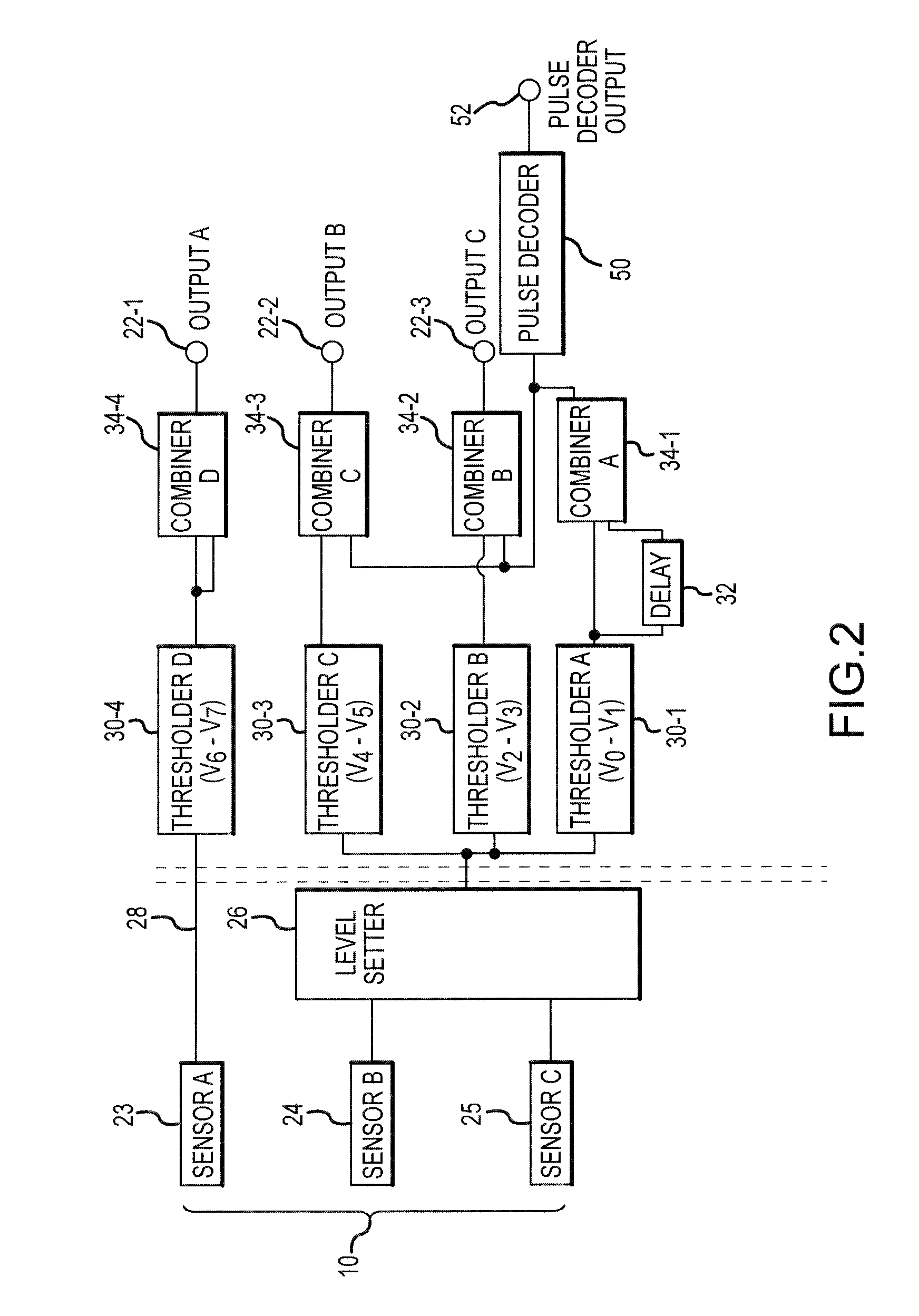 Sensor wire count reduction system