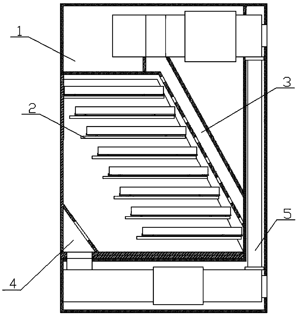 Inorganic lightweight aggregate insulation board maintenance equipment