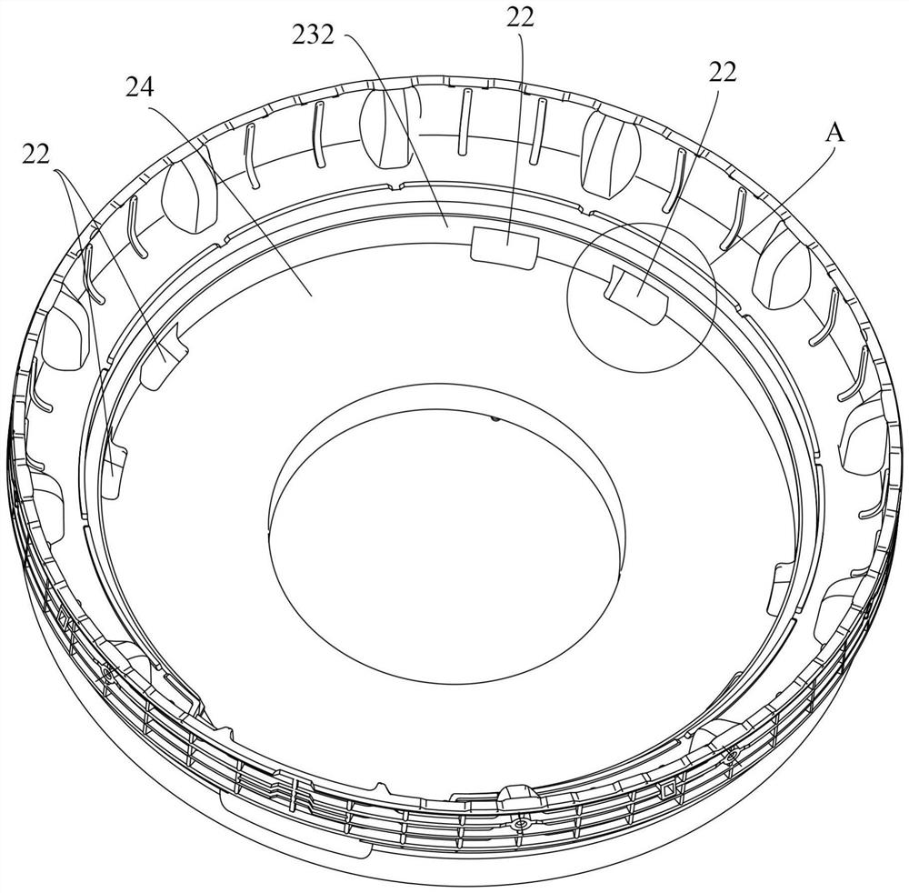 Barrel assembly and clothes processing device