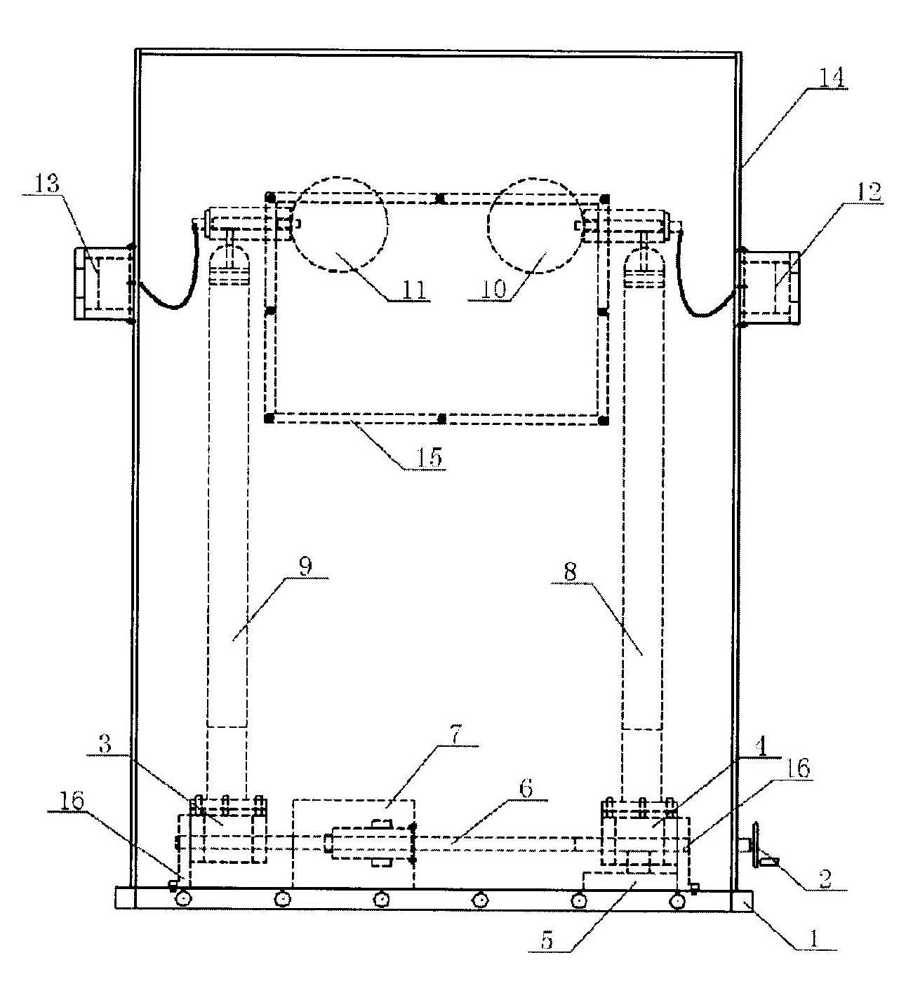 High-voltage large-current transient automatic discharge switch capable of presetting gaps