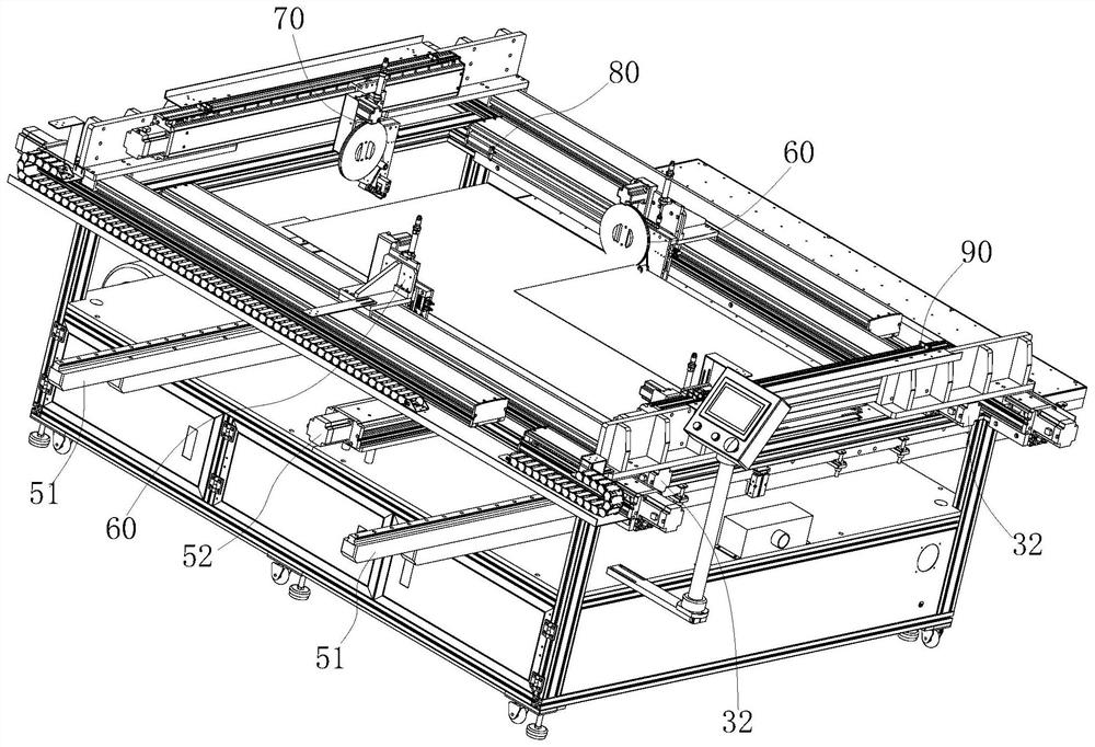 Gluing machine