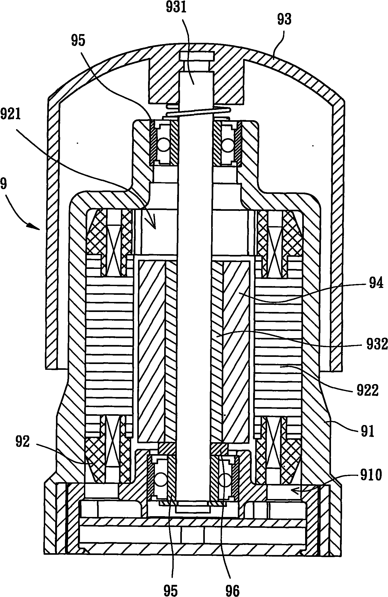 Inner rotor type motor