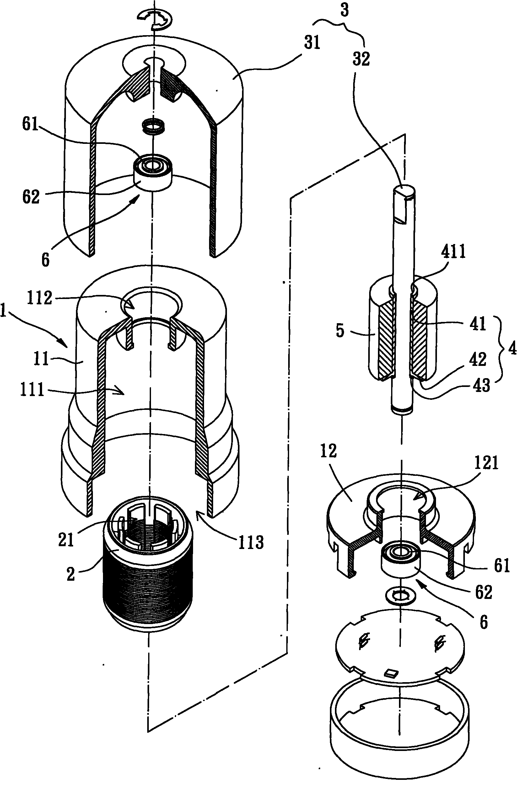 Inner rotor type motor