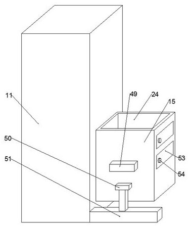 Crane for crushing and separating waste materials