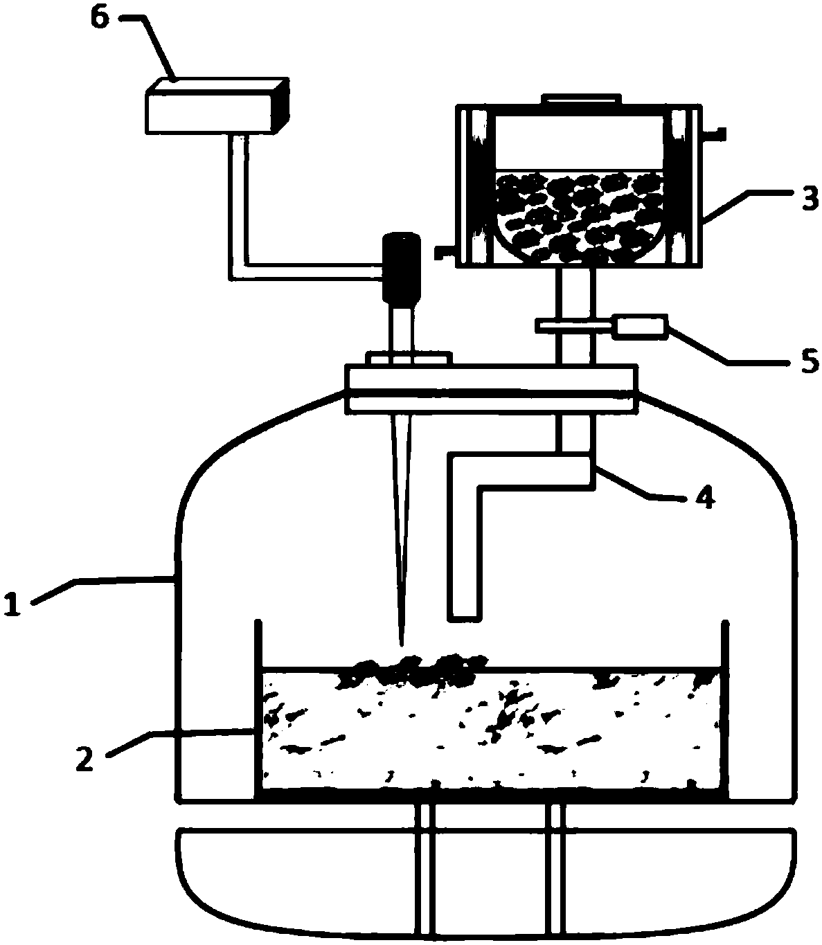N-type polycrystalline silicon ingot casting device and ingot casting method