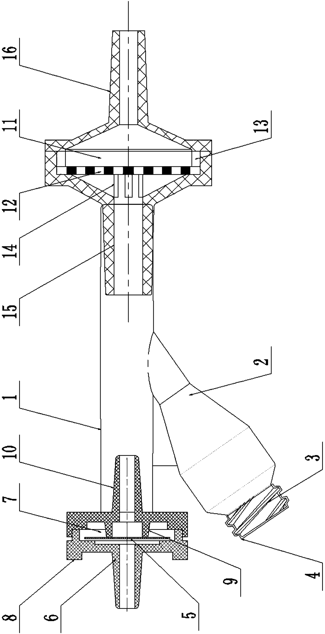 Needleless medicine adding device